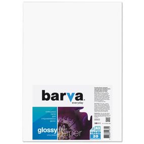 Фотобумага Barva A3 180г Everyday Glossy 20с (IP-CE180-284)