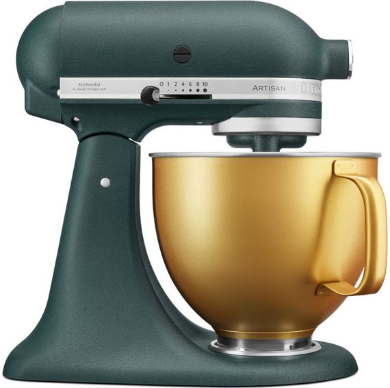 Міксер планетарний KitchenAid 5KSM156VGEPP 4,8 Л ARTISAN LIMITED EDITION КОЛІР: PEPPLED PALM ІЗ ЗОЛОТОЮ ЧАШЕЮ