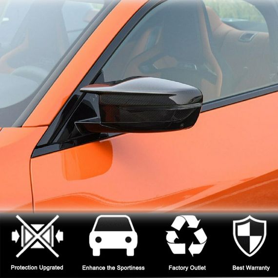 Кришки дзеркал (для G82/G83, Карбон) для BMW 4 серія G22/23/26 2020- рр | Зображення 6