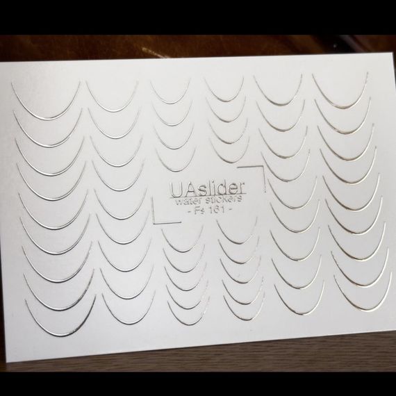 Фольгований слайдер UAslider FS 161 на водяній основі (7x10см)