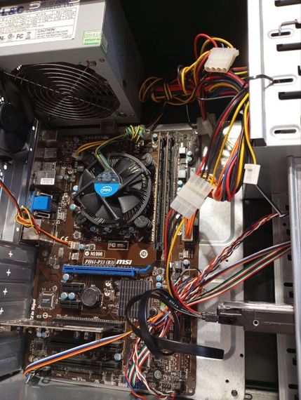 ПК Asus Vento A8 Tower / Intel Core i5-2400 (4 ядра по 3.1 - 3.4 GHz) / 8 GB DDR3 / 320 GB HDD / Intel HD Graphics 2000 / 350W б/в | Зображення 5