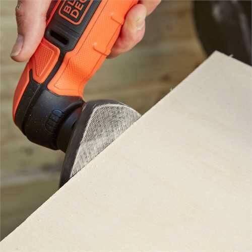 Шлифмашина вибрационная аккумуляторная BLACK+DECKER BDCDS12N | Зображення 4