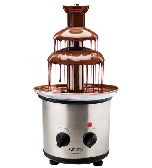 Шоколадный фонтан Camry CR 4488 электрический 3 яруса для фондю 650 мл 320 Вт