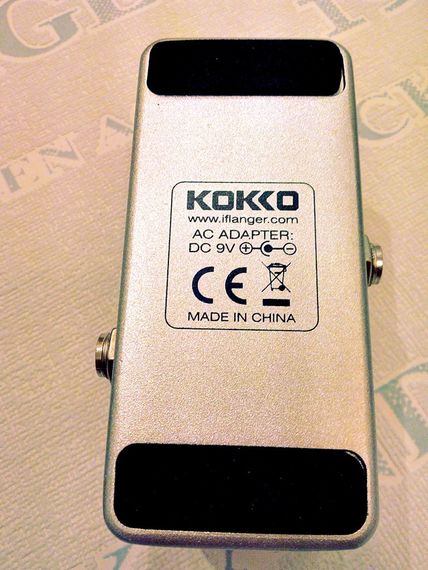 Гитарная педаль эффектов компрессор Kokko compressor для электрогитары бас-гитары | Зображення 4