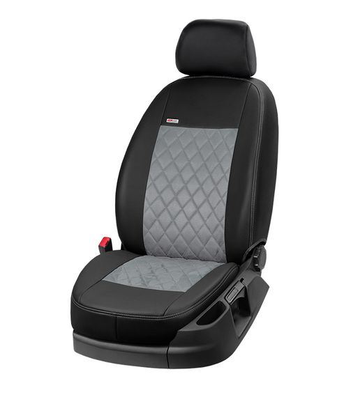 Авточохли екошкіра-2024тканина-2024антара Eco Prestige Antara (передні) для Opel Combo 2002-2012 рр | Зображення 8