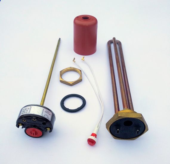 Тен 1500W для літнього душа в зборі з регулятором | Зображення 4