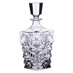 Декантер для виски 1 литр 11×11×28 см с пробкой HP-19-33