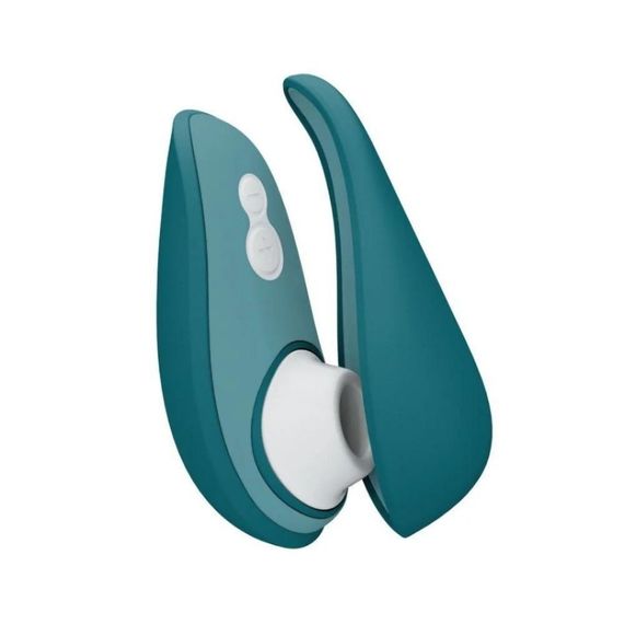 Вакуумный клиторальный стимулятор Womanizer Liberty 2 Dark Petrol, синий sexstyle | Зображення 1