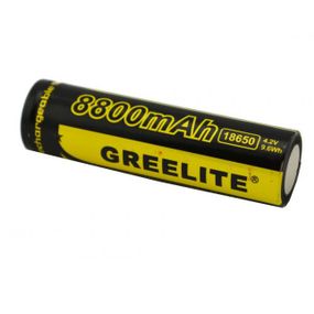 Аккумулятор (1шт) 18650 Greelite 4.2V 9.6Wh Li-ion батарейка VQ-749 для фонарика