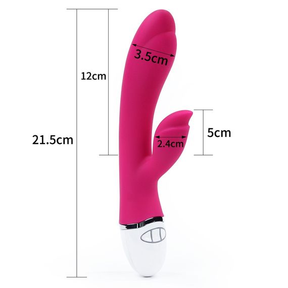 Вибратор - Dreamer II Vibrator Rose Red sexstyle | Зображення 3