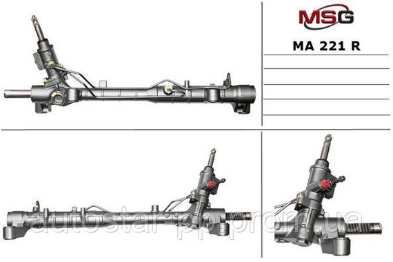 Рульова рейка з ГПК відновлена MAZDA CX-7 07-