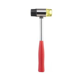 Молоток рихтувальний D 35мм з металевою рукояткою INTERTOOL HT-0238