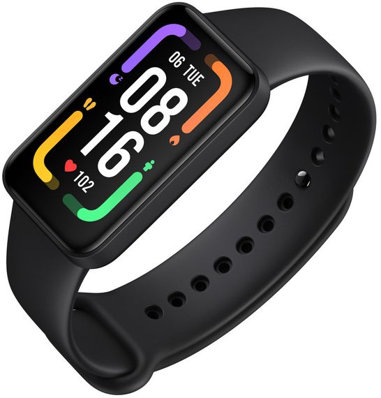 Силіконовий ремінець Primo для фітнес браслета Xiaomi Redmi Smart Band Pro (M2101B1 / BHR5501GL) - Black | Зображення 2