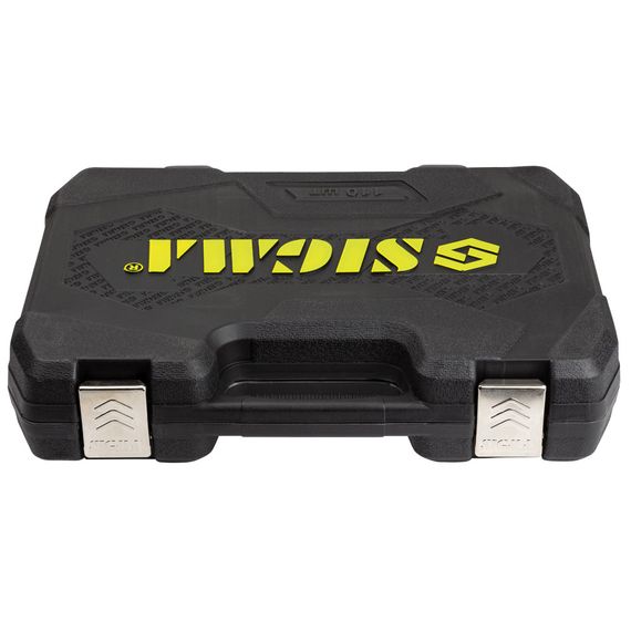 Набір насадок торцевих і біт Sigma 1/4", 1/2" 110 шт CrV mid (6003771) | Зображення 4