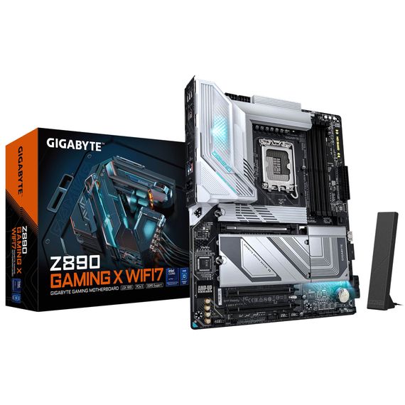 Материнская плата GIGABYTE Z890 GAMING X WIFI7 s1851 Z890 4xDDR5 M.2 HDMI DP Wi-Fi BT ATX Z890_GAMING_X_WIFI7 | Зображення 3