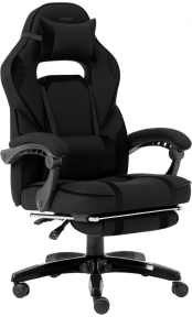 Кресло геймерское GT Racer X-2749-1 Fabric Black Suede