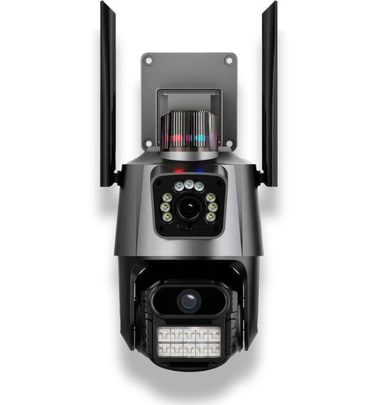 Вулична поворотна IP камера 200Вт DUAL 4G 7004-V21 4K 8.0MP PRO+HR XPRO (46284-_961)