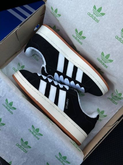 Женские кроссовки Campus Black White Gum Fur 41 26 | Зображення 5