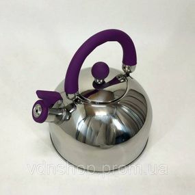 Чайник со свистком с одинарным дном Unique, Чайник для плиты с громким свистком для воды на газ TI-48