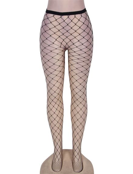 Колготки у велику сітку Star Night Pantyhose чорний, XS-M | Зображення 7