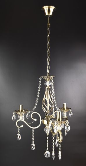 Люстра свічка 25890 Бронза 65-110х50х50 см.