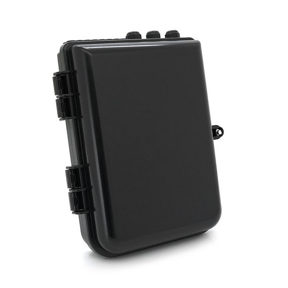Муфта оптична Merlion ML-OP-F210-SC, IP65, герметична, for 16 SC simplex adaptor, матеріал ABS | Зображення 1