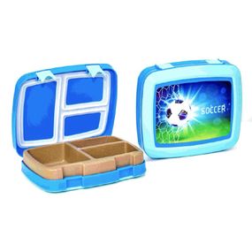 Дитячий Ланч-бокс "Soccer" 01550/02 кришка на защіпках