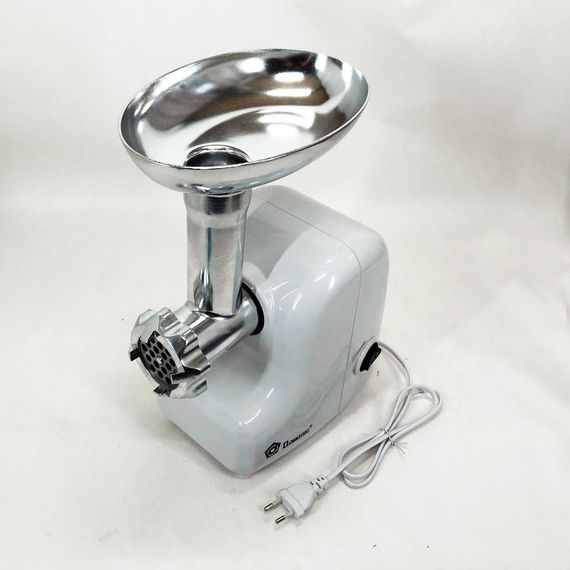 Мясорубка професиональна Domotec MS-2017 | Мясорубка для томатов | Электрическая мясорубка HX-183 с насадками | Зображення 4