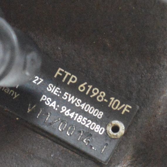 ПНВТ Citroen C2 C3 1.4 HDI паливний насос високого тиску Сітроен С2 С3 9641852080 | Зображення 1