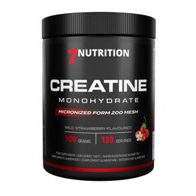 Креатин моногидрат 7 Nutrition Creatine Monohydrate 500 г, Wild Strawberry