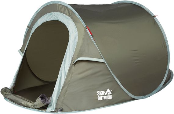 Палатка Skif Outdoor Olvia 235x140x120 Палатка туристическая Палатка для отдыха Трехместная палатка | Зображення 1