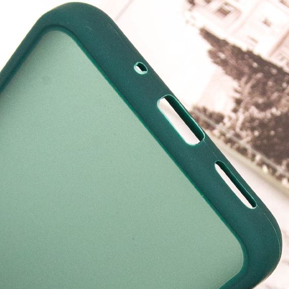 Чехол TPU+PC Lyon Frosted для Xiaomi Redmi 9C Green | Зображення 5