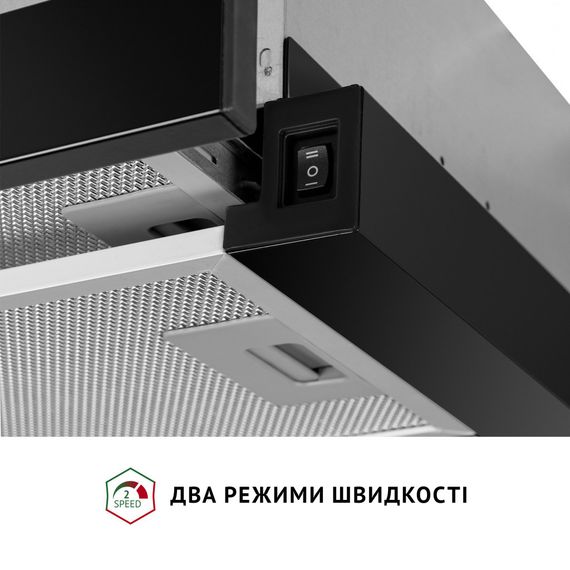 Витяжка кухонна Perfelli TL 602 BL LED | Зображення 5