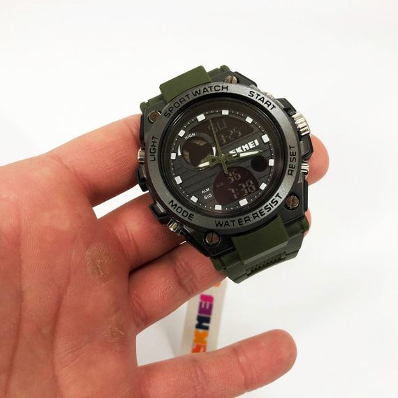 Военные тактические часы часы тактические противоударные SKMEI 2031AG Водостойкие ZE-45 | Зображення 5
