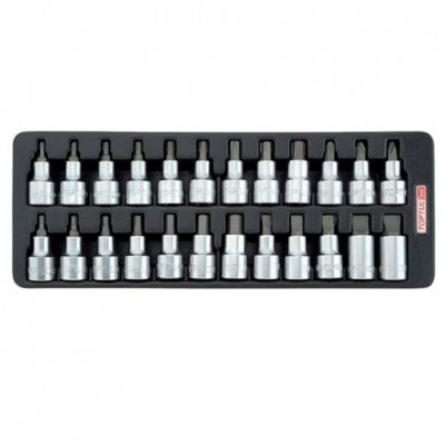 Набор бит Toptul впресованных в головку 1/2&quot; 24ед. (в ложементе) (GAAT2402)