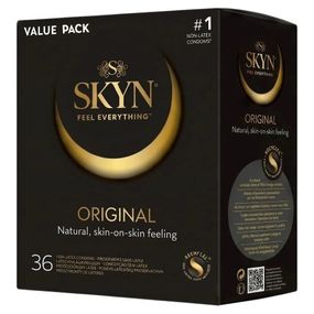 Безлатексні преміум-презервативи SKYN Original 36 шт
