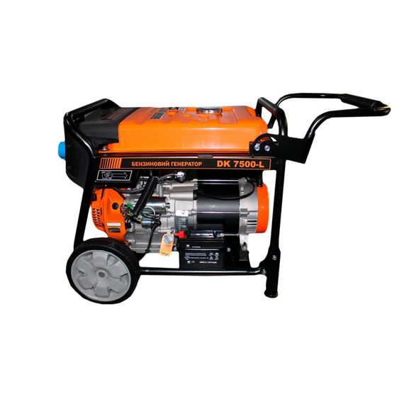 Генератор электроэнергии бензиновый GTM DK7500-L (7.0/7.5 кВт, 220 В, AVR, 3.6 л/час, 97 кг) | Зображення 2