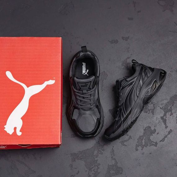 Кросівки Puma сітка весна/літо колір чорний | Зображення 3