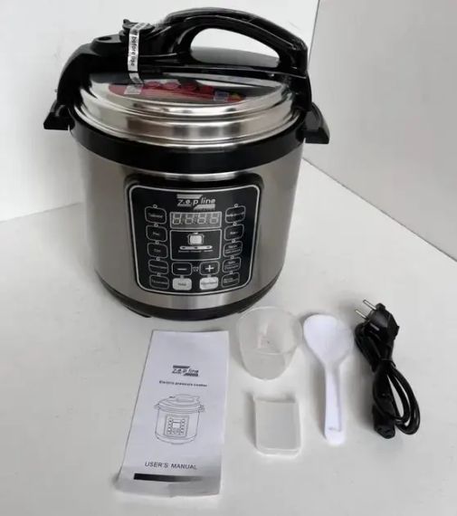 Мультиварка - скороварка Zepline ZP-121 3000W 17 программ объем 7 л | Зображення 4