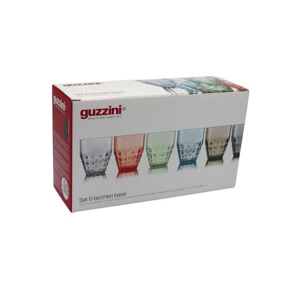 Набор стаканов Guzzini Tiffany 22570252 350 мл 6 шт | Зображення 1