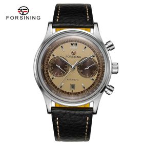 Годинник Fo2rsining 6921 Silver-Latte