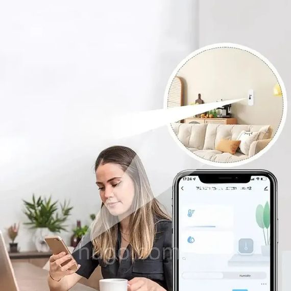 Розумний гігрометр з WiFi, тривалий час роботи від батарейок, XPRO TH01 (234575847_270) | Зображення 6