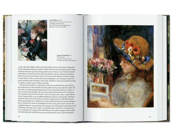 Шедеври світового живопису книга про творчість П'єра-Огюста Ренуара Renoir. 40th Ed. Gilles Néret живопис книги | Зображення 8