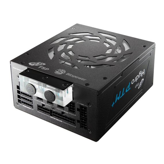 БЖ 850W FSP HYDRO PTM+ HPT850M 80+ Platinum, Рідинне охолодження + 135mm  fan, Modular, Retail box | Зображення 4