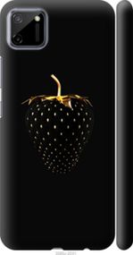 Чохол на Realme C11 2020 Чорна полуниця "3585m-2031-24368"