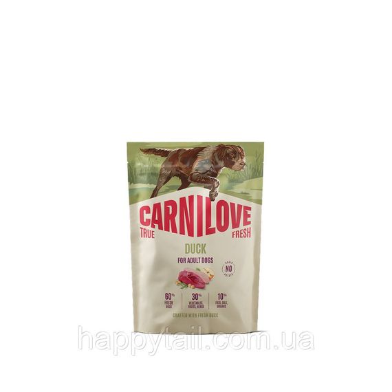 Беззерновой сухой корм Carnilove True Fresh Duck для взрослых собак всех пород с уткой 1.5 кг (арт. 173730)