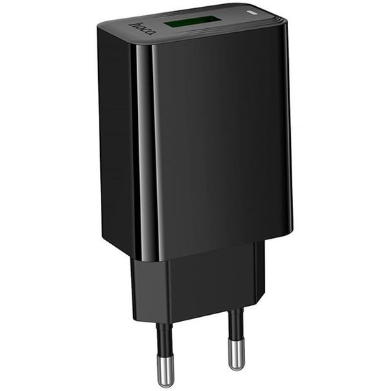 МЗП Hoco CS92A Leader 18W+QC3.0 (1USB-A) Black | Зображення 4