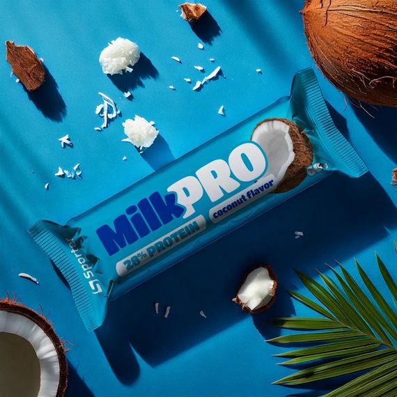 Протеиновый батончик Sporter Protein Bar Milk Pro Coconut Flavor 60 г | Зображення 1