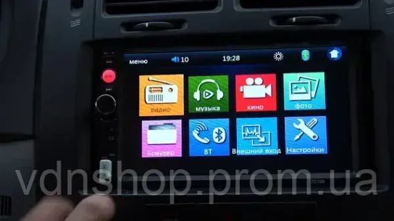 Автомагнітола CML-PLAY 7010B 2DIN з пультом дистанційного керування (сенсорний екран) | Зображення 5