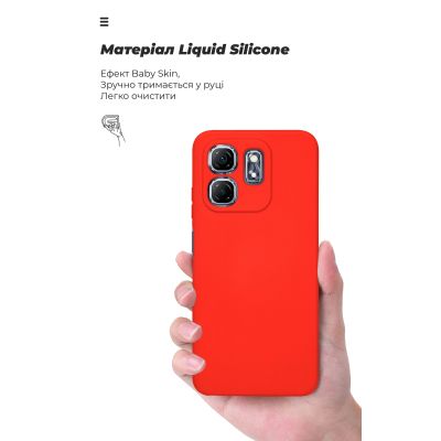 Чехол для мобильного телефона Armorstandart ICON Infinix Hot 50i / Smart 9 Camera cover Red (ARM80982) | Зображення 6